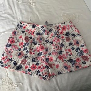 Design Lab Lord & Taylor Floral Shorts